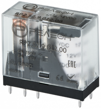 Миниатюрное промежуточное реле, 2 перекидных контакта 5А, 24В DC (Релеон) RP252902400