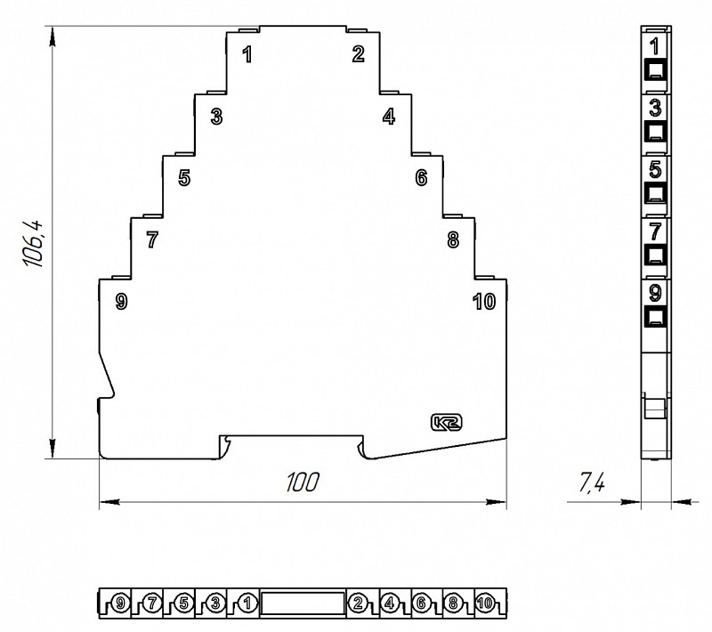 РСТ 2/30/3 - устройство защитное (Ключевой Компонент (Хакель)) 402 504