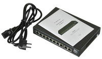 Коммутатор неуправляемый 10 портов RJ 4510 100 Мб/с PoE 120Вт (RVI) RVi-1NS08F-2T