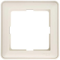 W59 Рамка 1 пост бежевая (Systeme Electric) KD-1-28