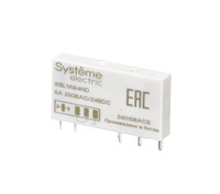 Реле интерфейсное 1CO,6 A, 60 В DC (Systeme Electric) SSL1AB4ND