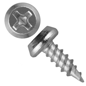 Саморез металл/металл 3.5х11 острый цинк 500 шт (Крепдил) screw-MM-3,5x11zn-500