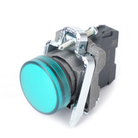 Лампа сигнальная в сборе модульная 22 мм зеленая 230-240В АС (Systeme Electric) SB4BVM3