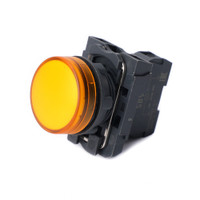 Лампа сигнальная SB5 в сборе модульная 22 мм желтая 230-240В АС (Systeme Electric) SB5AVM5