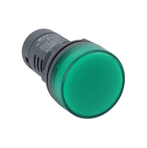 Лампа сигнальная SB7 моноблочная 22мм зеленая LED 230В АС (Systeme Electric) SB7EV03MP