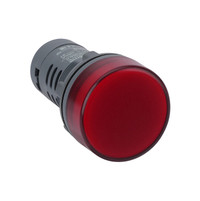 Лампа сигнальная SB7 моноблочная 22мм красная LED 24В DC (Systeme Electric) SB7EV04BP