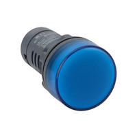 Лампа сигнальная SB7 моноблочная 22мм синяя LED 230В АС (Systeme Electric) SB7EV06MP