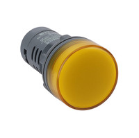 Лампа сигнальная SB7 моноблочная 22мм желтая LED 230В АС (Systeme Electric) SB7EV08MP
