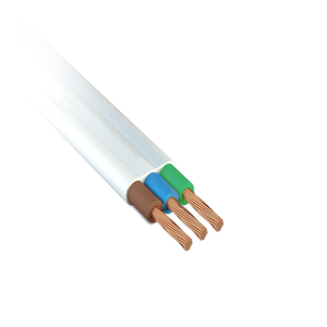 Шнур соединительный ШВВП 3х0.75 белый ТРТС (Металлист)