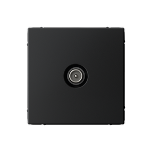 ARTGALLERY TV ТВ розетка проходная 4DB, механизм, карбон (Systeme Electric) GAL001092