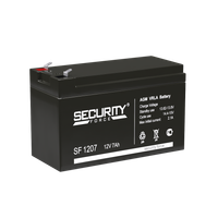 Аккумулятор SF 12В 7Ач (Security Force) SF 1207