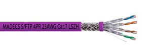 Витая пара S/FTP 4PR 23AWG Cat.7 LSZH(LSOH) экранированная с ограниченным выделением дыма(DCM Test Report) Польша (ЕКС)
