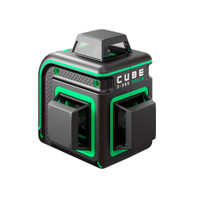 Уровень лазерный CUBE 3-360 GREEN Basic Edition (ADA) А00560
