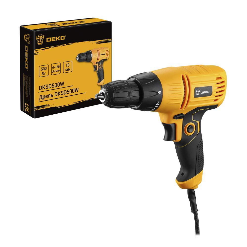 Дрель DKSD500W (Deko) 063-4053
