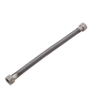 Подводка сильфонная для газа 3/4' внутренняя - внутренняя резьба 80 см (AQUALINK) 07035