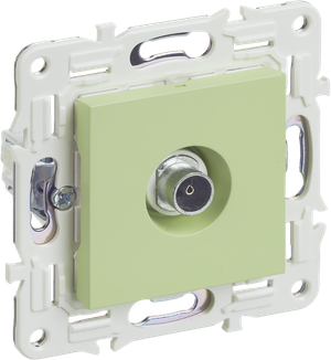 SKANDY Розетка TV оконечная SK-A12G мятный IEK (IEK) SK-A10-O-K06