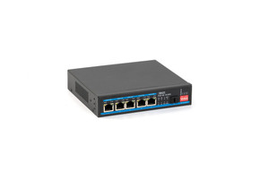 Коммутатор неуправляемый 6 портов RJ45/SFP 10 100 1000 Мб/с PoE 65Вт с ИБП (Бастион) 4086