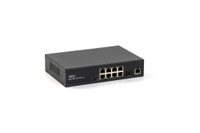 Коммутатор неуправляемый 10 портов RJ45/SFP 10 100 1000 Мб/с PoE 150Вт (Бастион) 4074