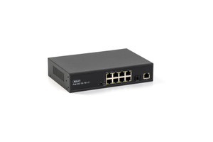 Коммутатор неуправляемый 10 портов RJ45/SFP 10 100 1000 Мб/с PoE 150Вт (Бастион) 4074