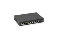 Коммутатор неуправляемый 10 портов RJ4510 100 Мб/с PoE 120Вт (Бастион) 4072