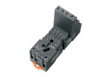 Цоколь, винтовой зажим, черный, на рейку DIN35-панель (Shenler) SKC14-E