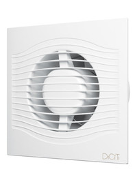 Вентилятор осевой вытяжной с обратным клапаном D100 (DiCiTi) SLIM 4C