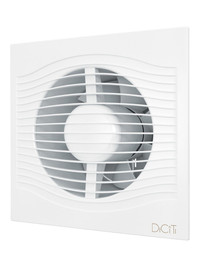 Вентилятор осевой вытяжной с обратным клапаном D125 (DiCiTi) SLIM 5C
