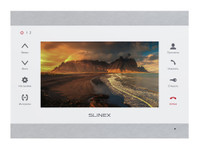 Видеодомофон цветной SL-07IPHD Silver+White (SLINEX) SL-07IPHD S+Wh