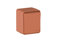 AtlasDesign PROFI IP54 О/У 1-клавишный ВЫКЛЮЧАТЕЛЬ 10 АХ, ТЕРРАКОТОВЫЙ (Systeme Electric) ATN547011