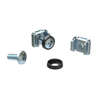 Набор крепежный. винт М6х16. гайка М6. пластиковая шайба М6 для 19'' оборудования (упак.50 шт) (SYSMATRIX) SN 0020.000