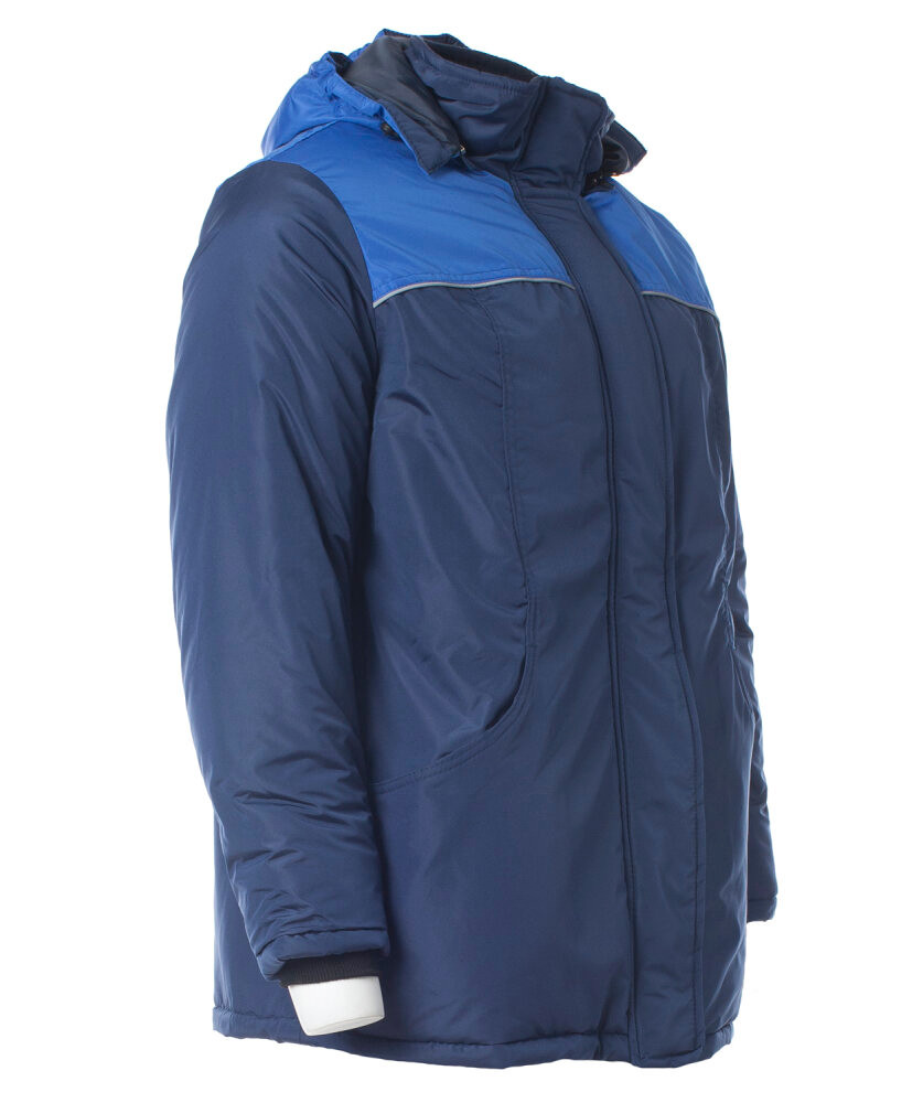 Куртка утеплённая женская СНЕЖАНА цв. т/синий с васильковым 56-58 112-116/170-176 (Эталон-Спецодежда) 110403