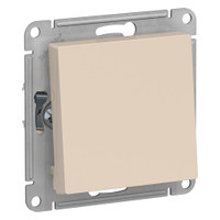 Переключатель одноклавишный ATLASDESIGN схема 6 10АХ механизм бежевый (Systeme Electric) ATN000261