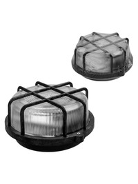 Светильник НПП 03-100-005.04 У3 корпус и защитная  сетка черный (TDM ELECTRIC) SQ0311-0002