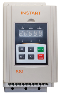 Устройство плавного пуска SSI-5.5/11-04 5.5кВт, 11А, 3Ф, 380В±15%, 50Гц/60Гц, IP20, без встроенного байпаса (Instart)