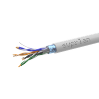 Витая пара F/UTP Cat 5e 4х2хAWG25 Light IN Cu (FTP Cat 5e 4x2x0.44 5e In/Cu) (SUPRLAN) 01-1004