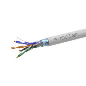 Витая пара F/UTP Cat 5e 4х2хAWG25 Light IN Cu (FTP Cat 5e 4x2x0.44 5e In/Cu) (SUPRLAN) 01-1004