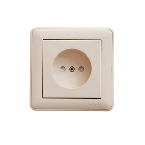 W59 Розетка скрытая без заземления 16А бежевая (Systeme Electric) RS16-151-28