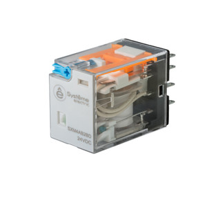 Реле 6A 4CO 24VDC тест кнопка LED (Systeme Electric) SXM4AB2BD