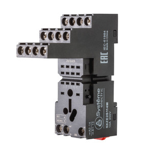 Розетка для реле 4СО 10А separate (Systeme Electric) SXZE2S114M