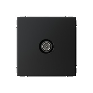 ARTGALLERY TV ТВ розетка проходная 4DB, механизм, карбон (Systeme Electric) GAL001092