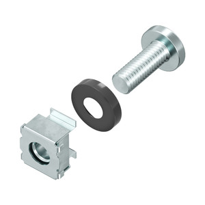 Винт, шайба, гайка - комплект крепления 20 шт (DKC) R5CNS20