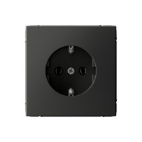 ARTGALLERY розетка с заземлением, 16А, механизм, базальт (Systeme Electric) GAL001443