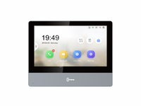 Видеодомофон 7 IP цветной TFT LCD экран с разрешением 1024*600 сенсорные кнопки (Hikvision) DS-KH8350-WTE1