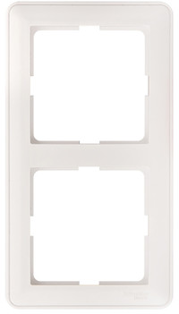 W59 Рамка 2 поста белая (Systeme Electric) KD-2-18