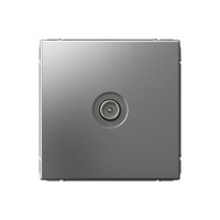 ARTGALLERY TV ТВ розетка проходная 4DB, механизм, сталь (Systeme Electric) GAL000992