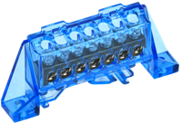 TEKFOR Шина N ноль в комбинированном DIN-изоляторе Стойка 6х9-7-С IEK (IEK) TF-NN10-07-DP-K07
