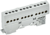 TEKFOR Шина L фаза изолированная на универсальном держателе 6х9-12-Ср IEK (IEK) TF-NN10-12-KL-K03