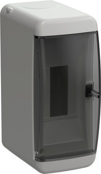 Корпус пластиковый навесной на 2 модуля КМПн-2 IP41 TEKFOR Mini белый (IEK) TFM-KP73-N-02-41-K01-K01