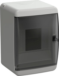 Корпус пластиковый навесной на 4 модуля КМПн-4 IP41 TEKFOR Mini белый (IEK) TFM-KP73-N-04-41-K01-K01
