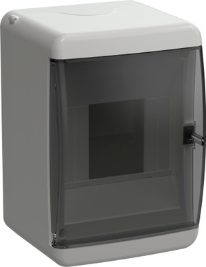 Корпус пластиковый навесной на 4 модуля КМПн-4 IP41 TEKFOR Mini белый (IEK) TFM-KP73-N-04-41-K01-K01